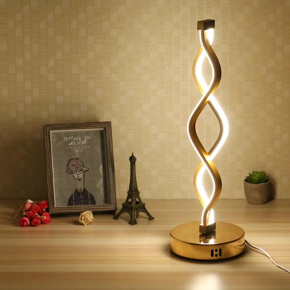 Lampe Spirale élégante