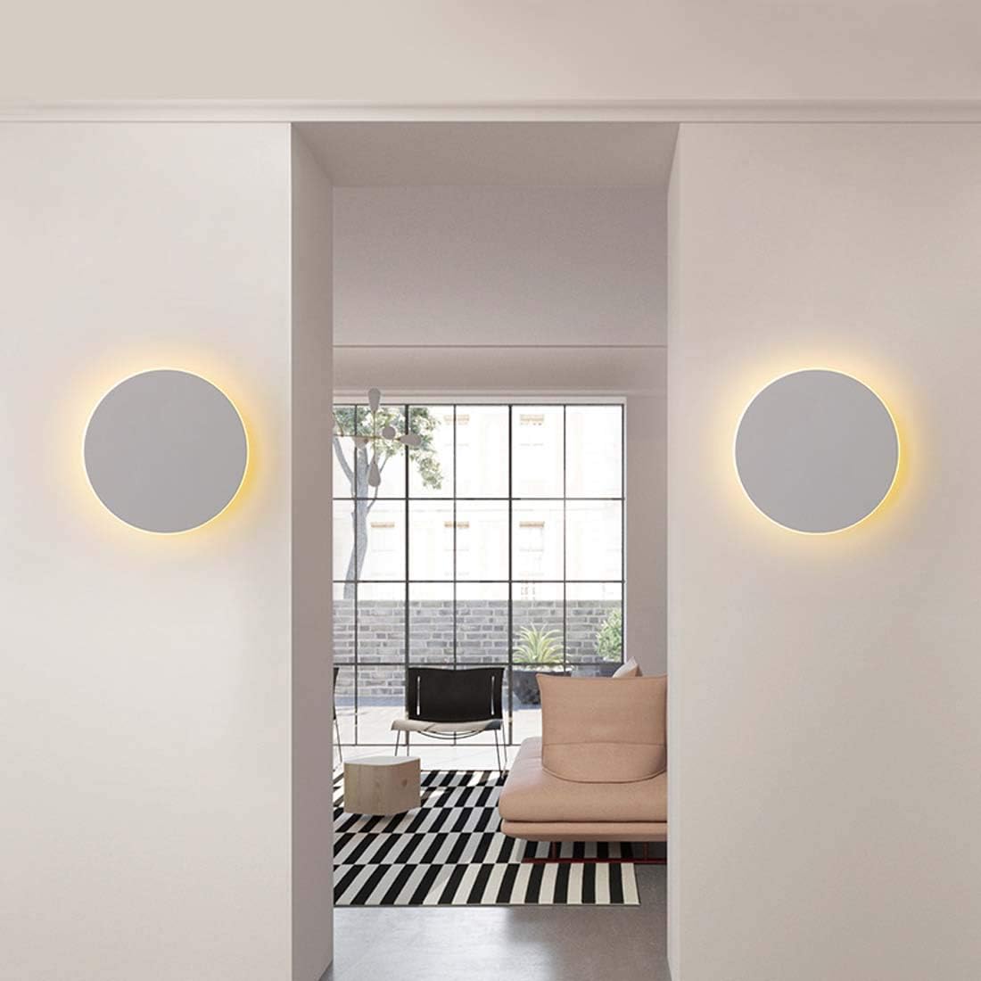 Applique murale Lune Chaleureuse