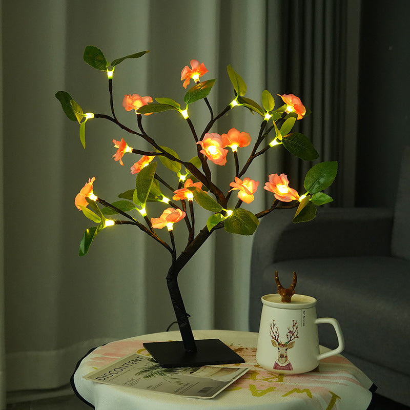 Lampe de table Sapin de fleur