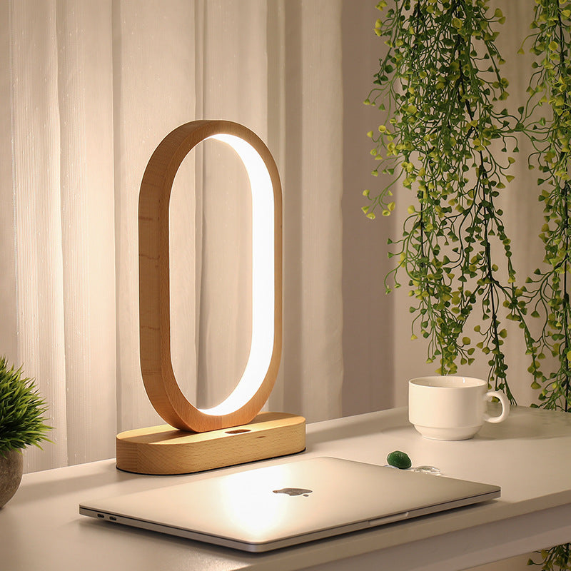 Led induction dimming table lamp
