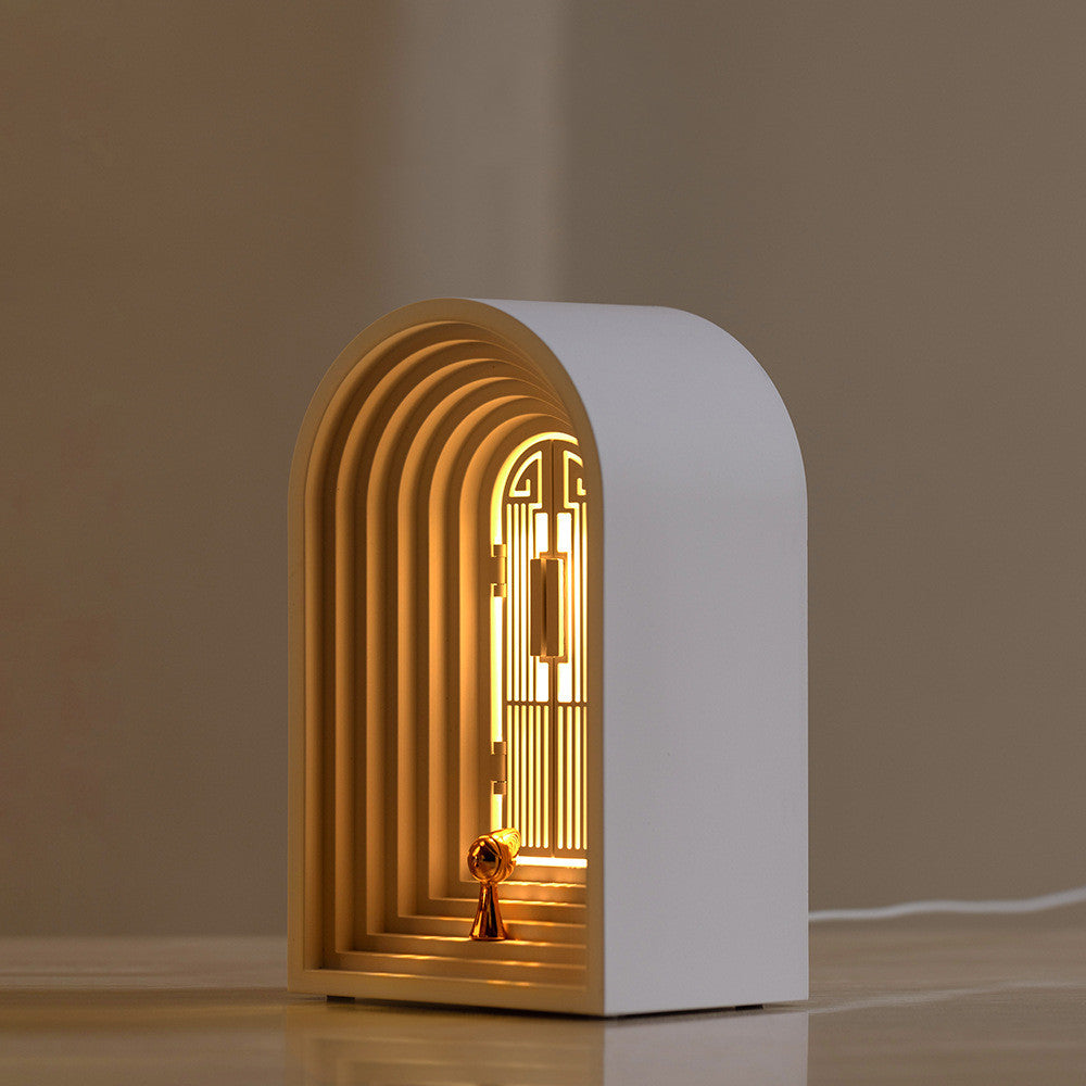 Nordic Table Lamp LED Creative Bedside Decoration Bluetooth Speaker