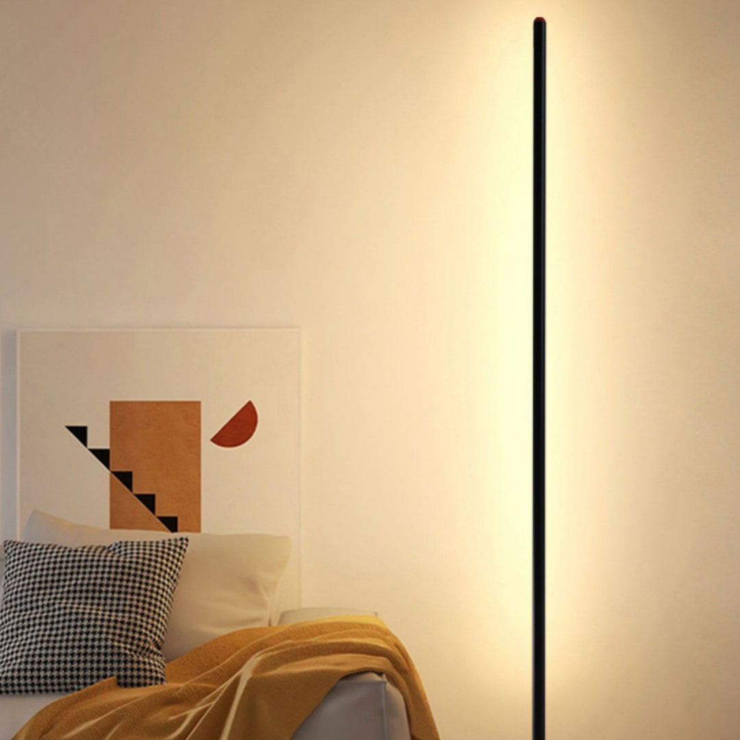 Simple Floor Lamp LED Light Living Room And Hotel Sofa Decoration Corner Lamp Bedroom Bedside Vertical Aluminum Alloy Table Lamp